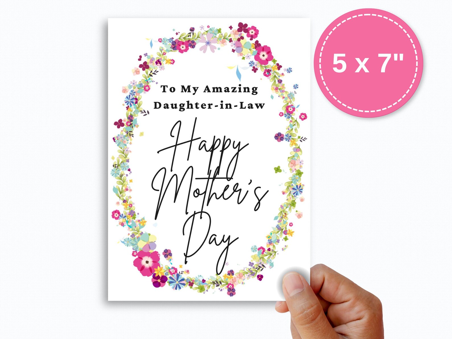 Mothers Day Card for Daughter in Law, Daughter in Law Mothers Day Card ...
