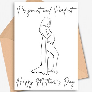 Carte de fête des mères pour femme enceinte, première carte de fête des mères, carte de fête des mères pour femme, 1ère fête des mères, carte de voeux pour maman, future maman