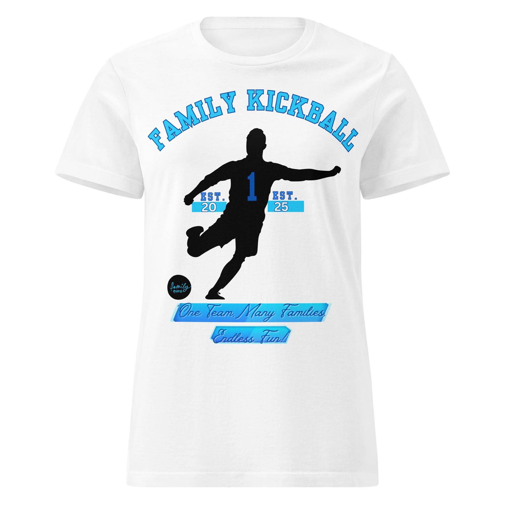 Women’s Kickball T-Shirt, Women's Fitness, Family Kickball, Kickball Squad, Fitness Gift, Family Fitness, Gift for Her