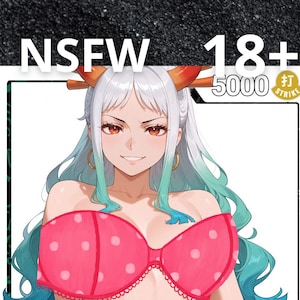 One Piece Karte verändert - Yamato Leader OP06 - 022 Waifu Holo Proxy