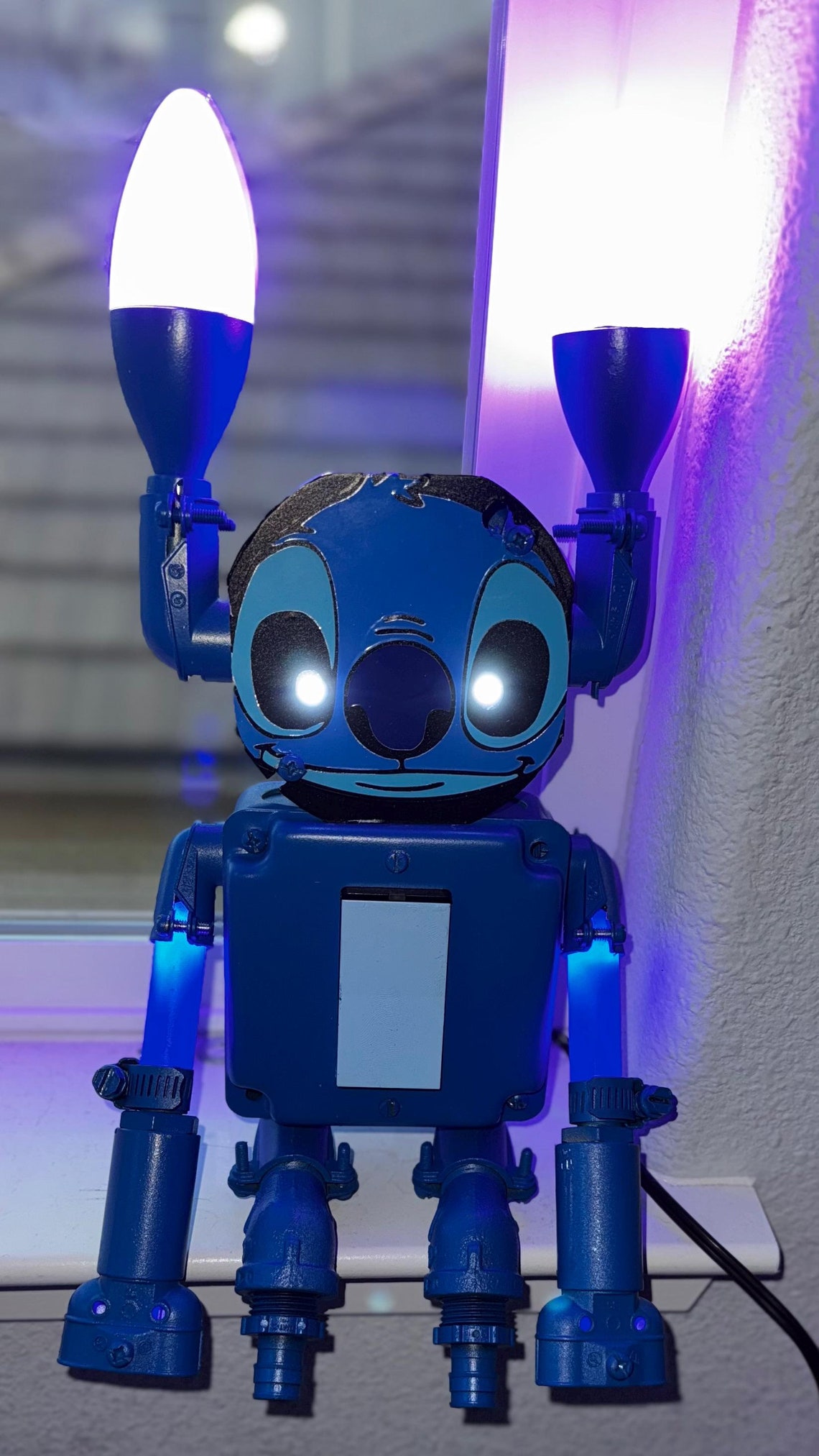 Design Build Robot Lamps. - Etsy