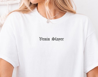 Koszulka Venin Slayer - Czwarte Skrzydło - Xaden Riorson, Basgiath, Empyrean - Minimalistyczny Romantasy Merch