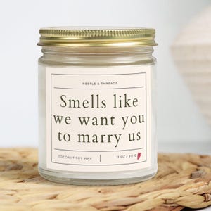Kaars Officiant voorstel, wil je met ons trouwen, cadeau-idee bruiloft Officiant, zul je onze Officiant zijn, cadeau dominee, grappig voorstel Officiant