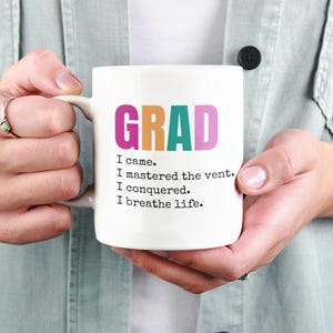 Afstuderen ademhalingstherapeut koffiemok, grappig RT student cadeau, rrt grad geschenken, medisch student beker, gezondheidszorg nieuwe therapeut aanwezig,