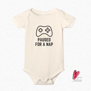 Video Game Shirt, Baby Announcement Onesie, Newborn Gamer Gift, Cute Baby & Toddler Shirt for Gamer Parents, Funny Achievement Unlocked