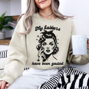 Flabbergasted Retro Sweatshirt, Humorous Meme Crewneck, Vintage Cozy Casual Pullover - Retro Lovers Gift, Retro Birthdays, Holidays Fashion