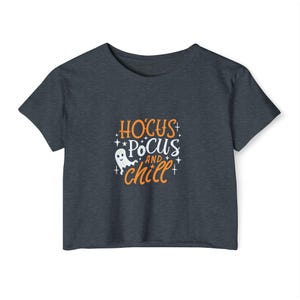 Halloween Crop Top: Women&#39;s Festival Witch Tee