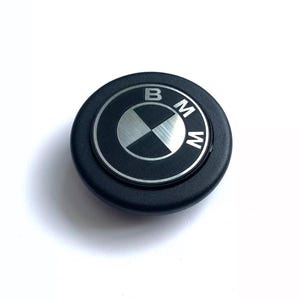 BMW Laser Etched Button Horn Vintage Universal Momo OMP Sparco Nardi Personal E21 E24 E23 E30 E32 E36 E46