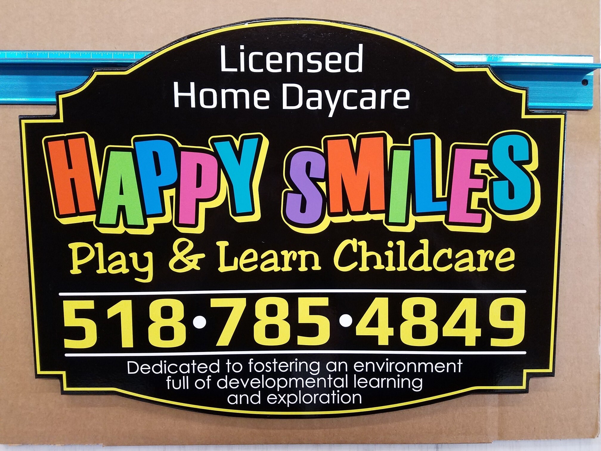 Custom Shape and Text Outdoor Wood Sign for Childcare Daycare Etsy