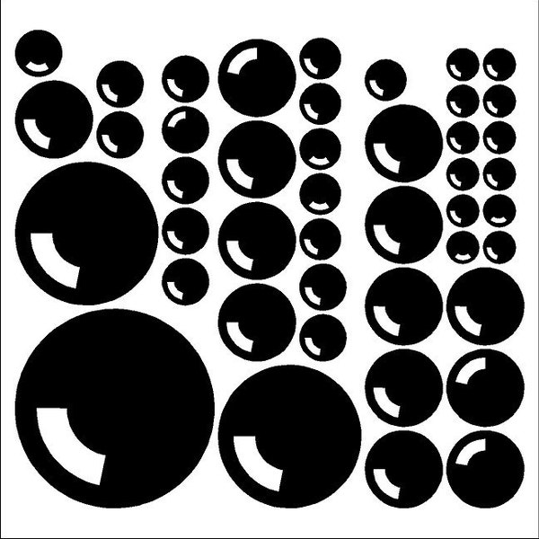 Bubbles Decal Etsy