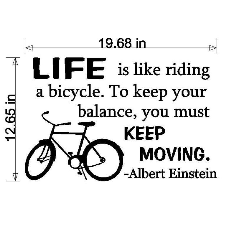 einstein on bicycle