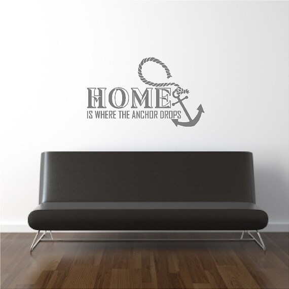 Zuhause Ist Wo Der Anker Fällt