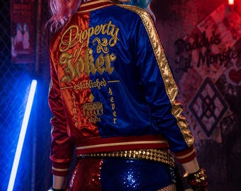 Movie Satin Bomber Jacket Cosplay Costume