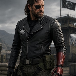 Diamond Dogs Leather Jacket - Etsy