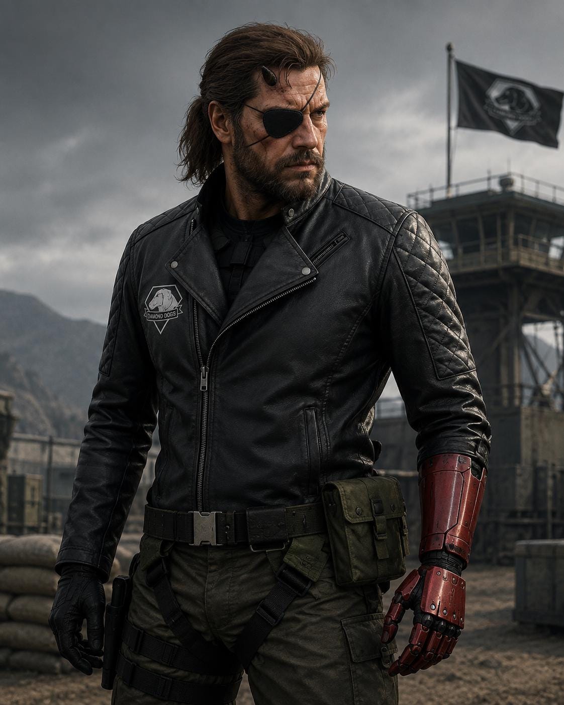 Diamond Dogs Leather Jacket - Etsy
