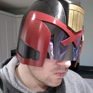 Dredd inspired helmet