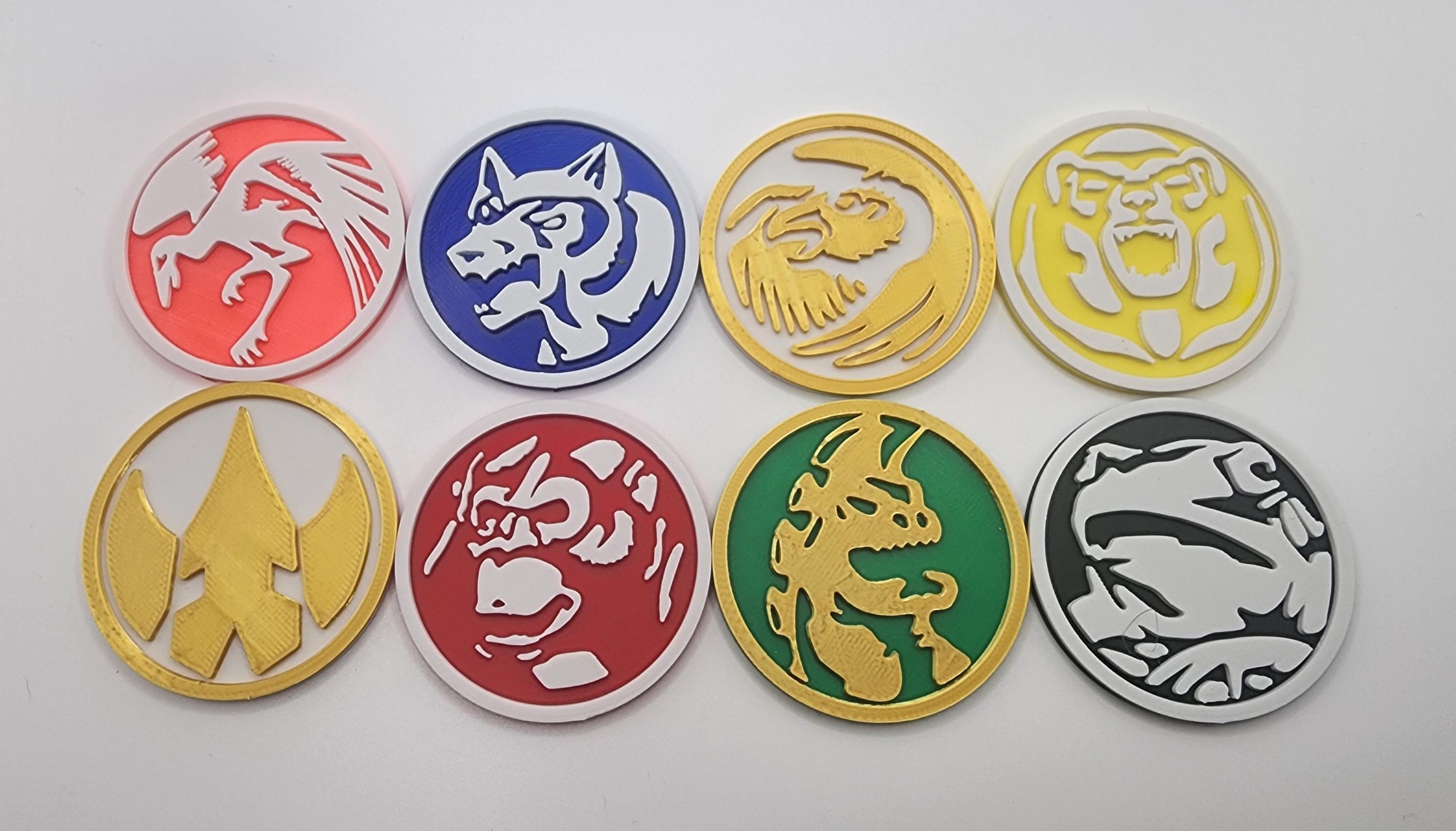 Power Rangers Ninjetti Coins - Etsy