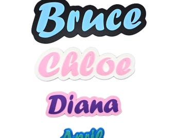 Custom Name Magnets: Personalized Locker Name Tags, Fridge Decorations