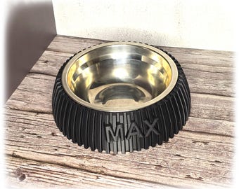 Customizable Stainless Steel Pet Bowl – Personalized Dog & Cat Bowl