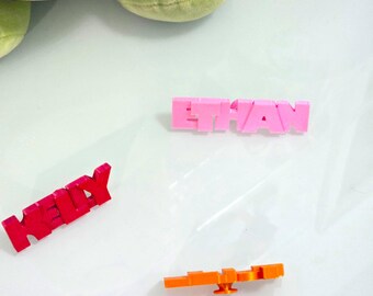 Custom Name Shoe Charms: Personalized Sneaker Decorations