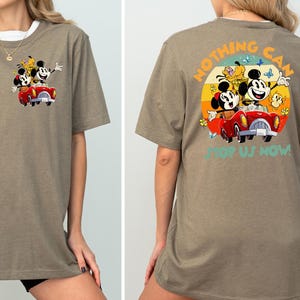 Nothing Can Stop Us Now Shirt, Mickey & Minnie&#39;s Runaway Railway T-Shirt, Mickey Friends Sshirt, WDW Magic Kingdom Tee, Disneyland Gift