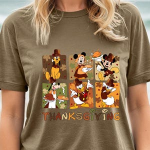 Camiseta de Acción de Gracias de Disney Crew, camiseta de Acción de Gracias de Disney, camiseta de Acción de Gracias de Disney, camiseta de viaje de Disney