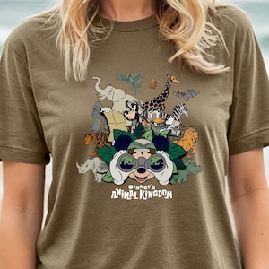 Camiseta de Disney, camisetas de Disney Animal Kingdom, camisetas a juego de Animal Kingdom, camisetas a juego de Disney, camiseta personalizada de Disney