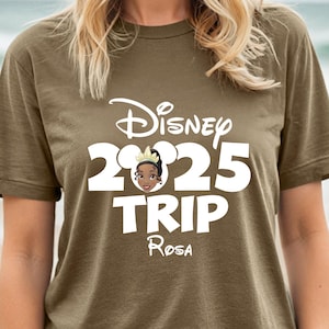 Custom Disney All Characters Shirt, Custom Disney Trip 2025 Shirt, Disney Shirts, Disney Mickey, Star Wars, Toy Story Characters Shirts
