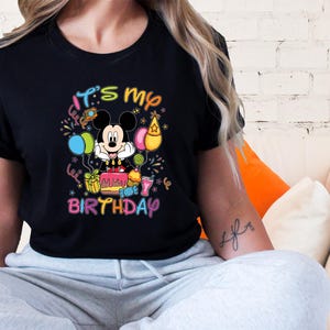 It&#39;s My Birthday Shirt, Minnie Mouse Shirt, Disney Birthday Girl Shirt, Mickey Birthday Shirt, Disney Birthday Boy Shirt, Best Birthday Ever