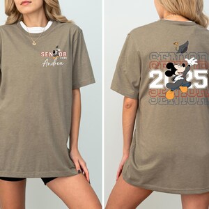 Senior 2025 Mickey Shirt, Custom Graduate T-Shirt, Mickey Graduation 2025 Shirt, Senior Graduate Shirt, Disney Family Grad Shirt