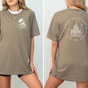The Happiest Place One Earth Shirt Magical Castle Shirt Mickey Castle Shirt Disney Vacation Shirt Magical Kingdom Shirt The magical kingdom