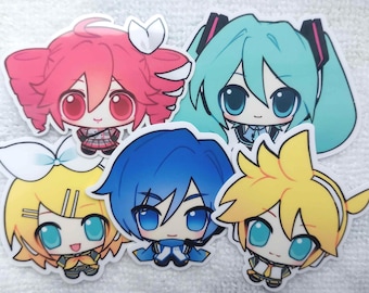 Various Chibi Vocaloid / Cevio / Utau / V.I.P / Vocal Synth Stickers