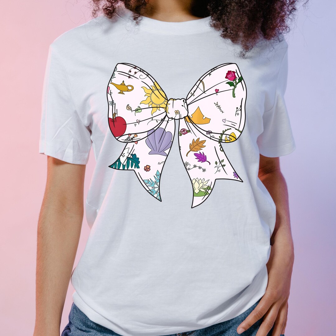 Cute Princess Bow PNG Digital Files - Etsy