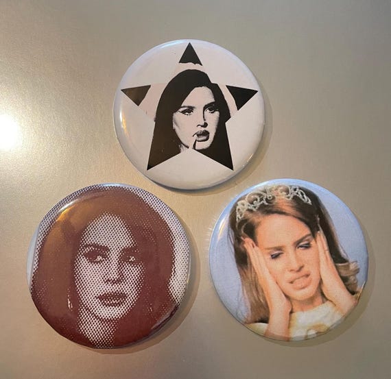 Lana Del Rey 2.5' Inch Pins