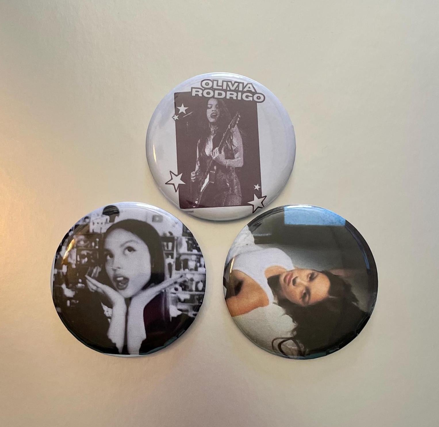 Olivia Rodrigo 2.5' Inch Pins