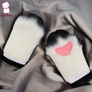Fursuit Furry Sheep Paws With Claw, Many Colors Fursuit Gloves, Cosplay Fursuit Paws, Dog Paws, Pet Play Paw，Furry Cosplay Costume Glover