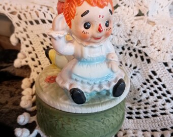 ヴィンテージ 1970年代 価格 日本製 ラガディ・アン＆アンディ 陶器