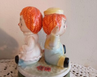 ヴィンテージ 1970年代 価格 日本製 ラガディ・アン＆アンディ 陶器