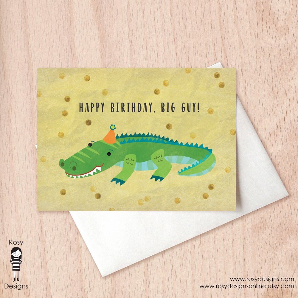Buon Compleanno Big Guy Biglietto D Auguri Di Etsy