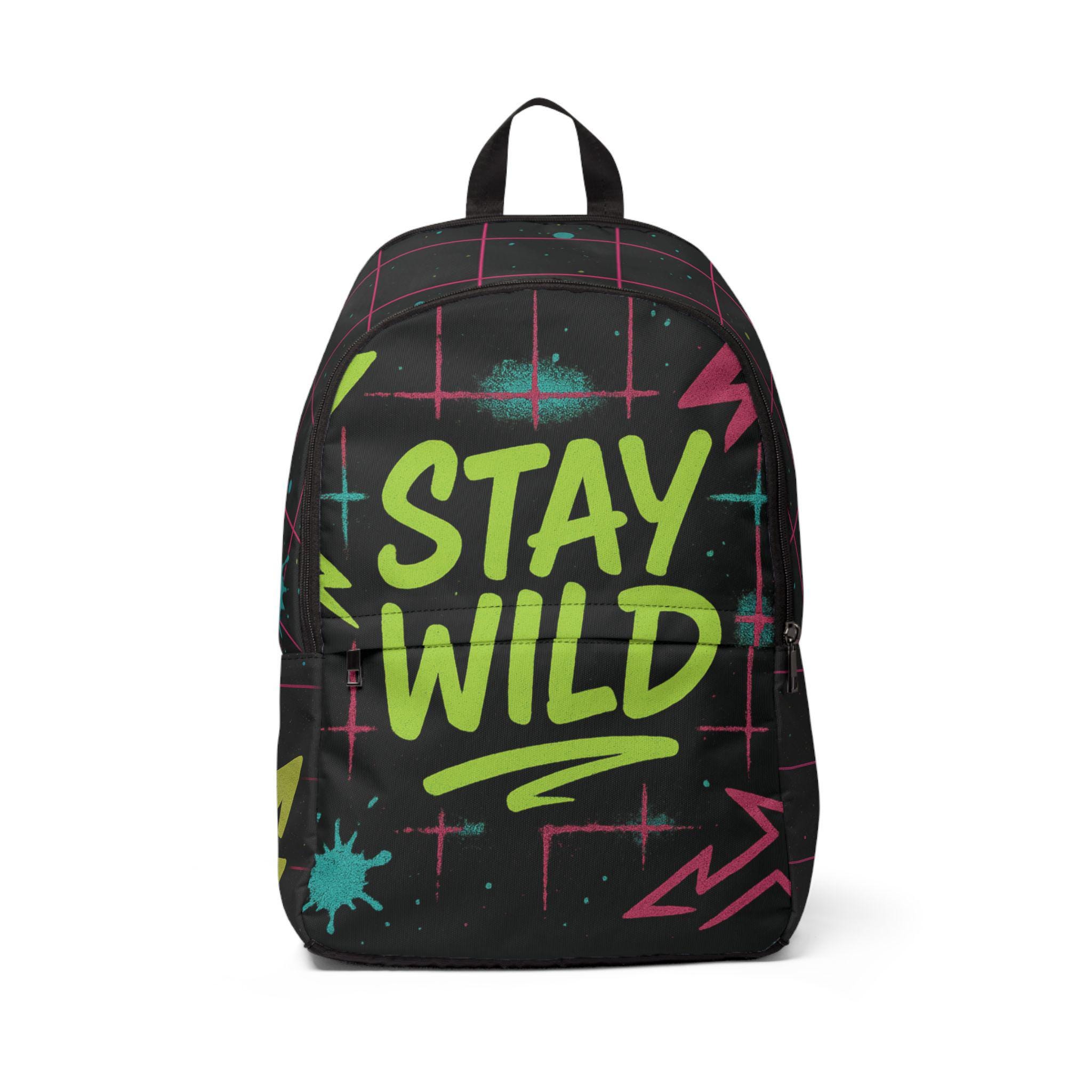 Elevate your everyday adventures with this stylish unisex fabric backp...