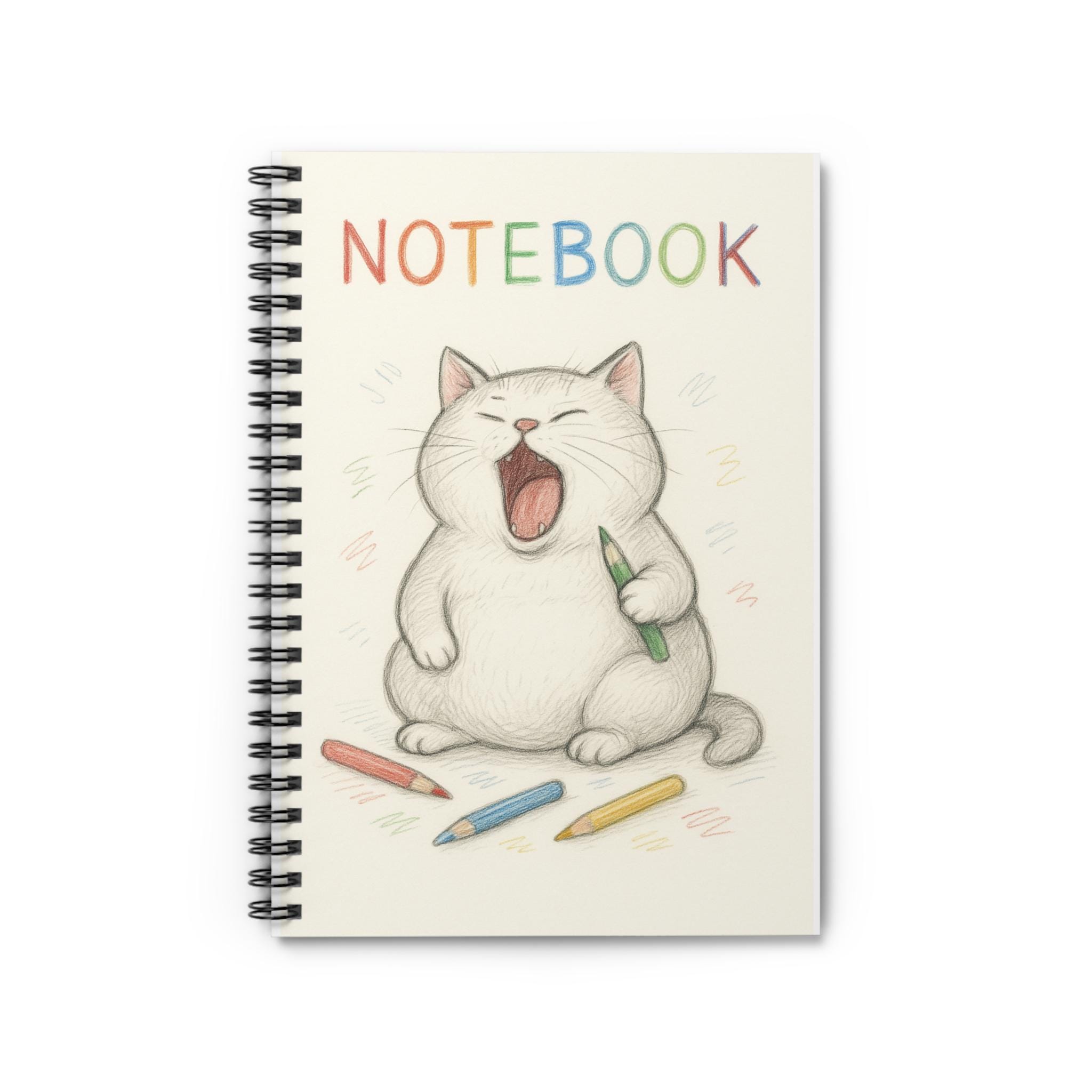A cute Floral Spiral Notebook perfect for school or as a writing journ...