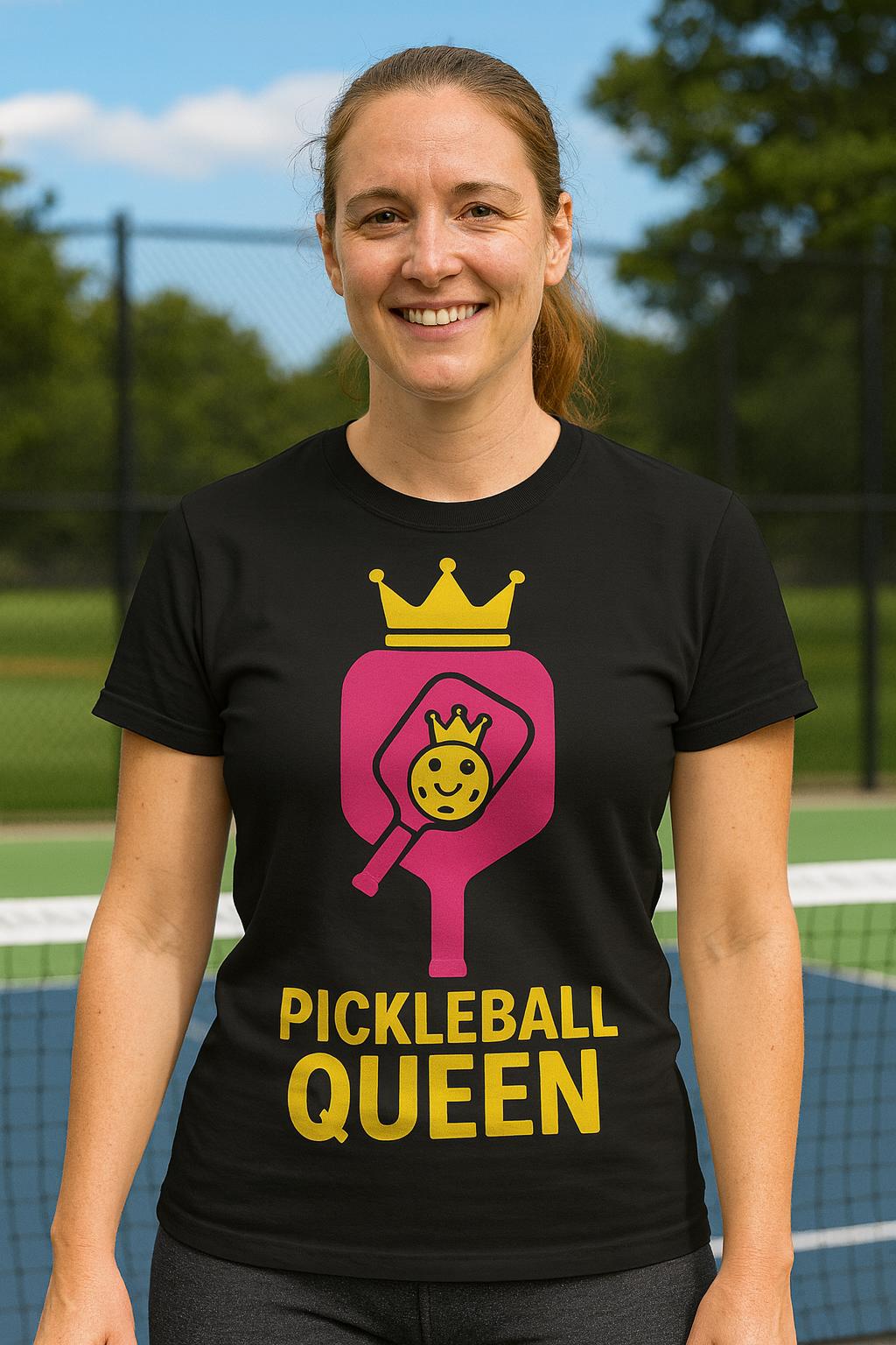 Serve up style and confidence with this Pickleball Queen Shirt! Featur...