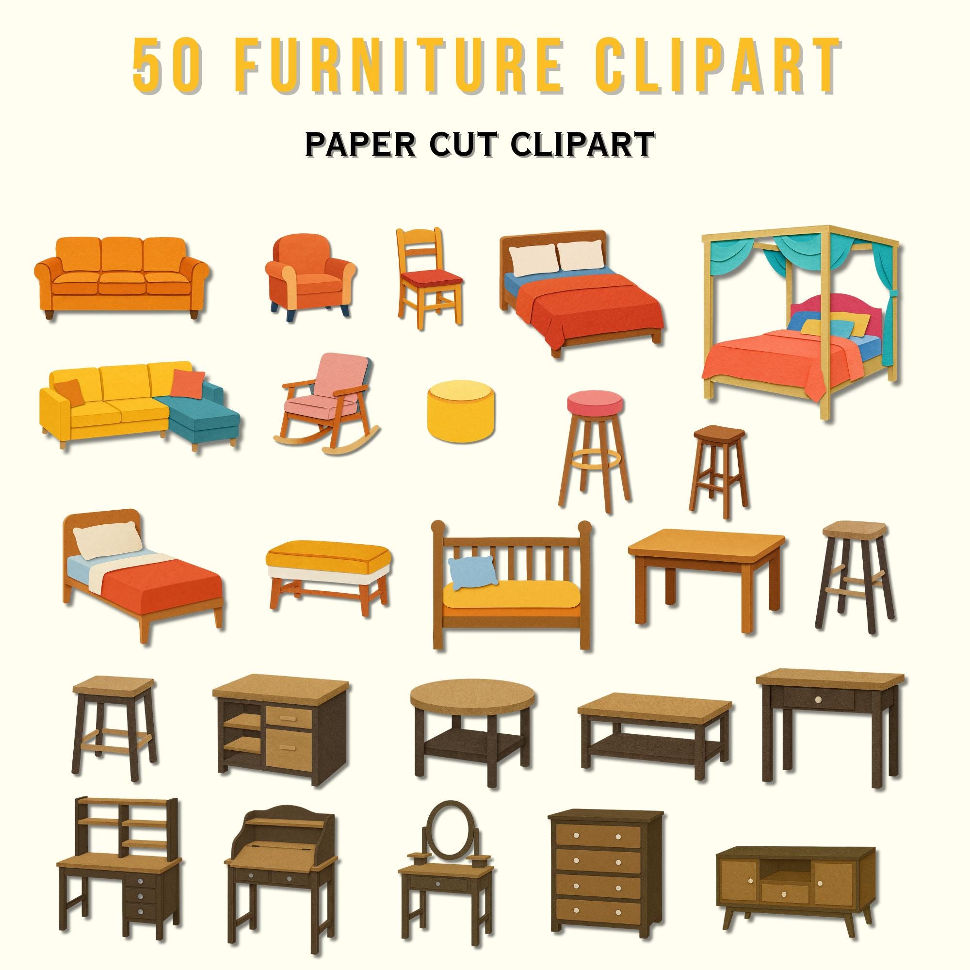✂️ Add Rustic Charm to Your Creative Projects
This 50-piece Furniture...