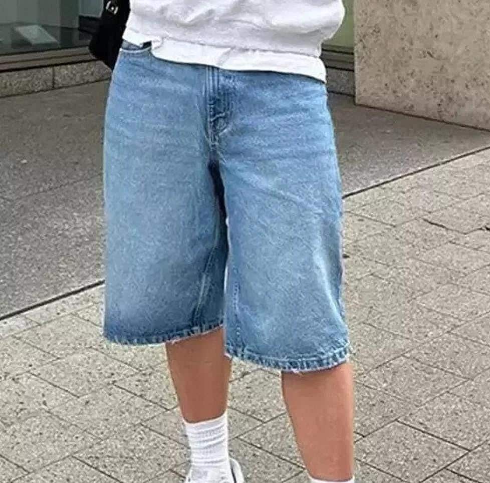 Black Baggy Jorts - Etsy
