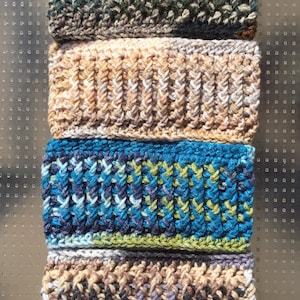 Color Choice Textured Headband, Crochet Ear Warmer