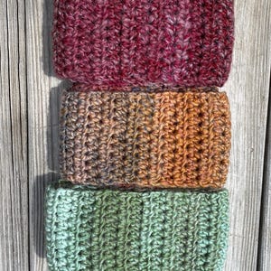 Color Choice Soft Crocheted Kid&#39;s Scarf