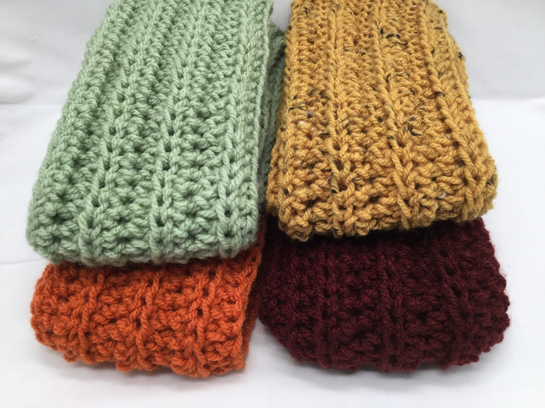 Color Choice Kid/child's Crochet Scarf Soft Comfy Winter Etsy