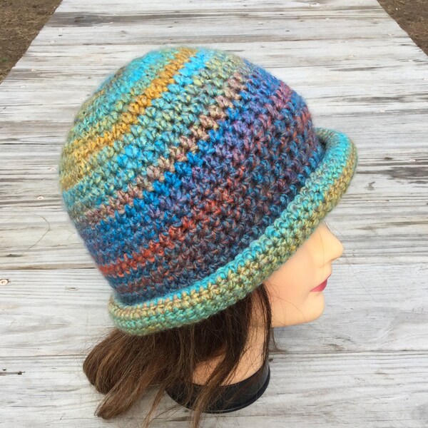 Roll Brim Hat - Etsy