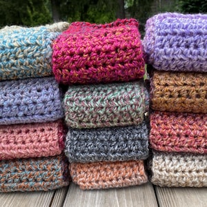 Very Soft Choice of Color Kid's Scarf, Toddler Scarf, Discontinued Yarn Child's Scarf