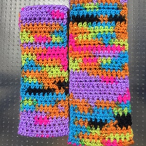 Kid&#39;s Colorful Scarf, Toddler Scarf, Choose Length Child&#39;s Scarf